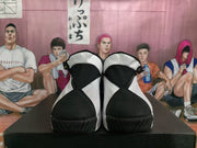 Jordan White Black High-Top Basketball Sneakers