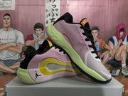 Jordan Basketball Sneakers Black, Pink and Lime