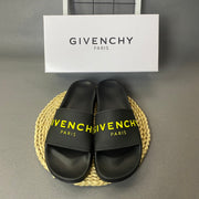 Givenchy Slide Sandals with Graphic Strap
