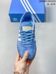 Adidas Originals Samba Vegan OG Blue Low-Top Sneakers