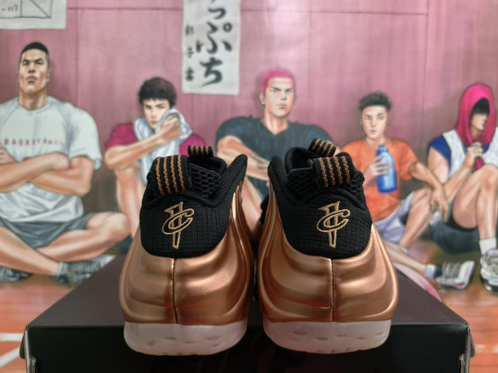 Nike Rose Gold Black Basketball Sneakers