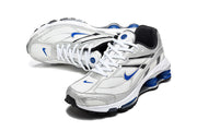 Nike Shox Ride 2 Silver and Blue Sneakers