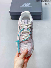 New Balance 204L Pink and Silver Mesh Sneakers