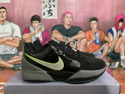 Nike Black and Grey Basketball Sneakers