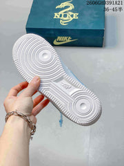 Nike Air Force 1 Low New Year White Blue Sneakers