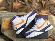 Nike Kobe 1 Kids' Basketball Shoes White Purple Orange