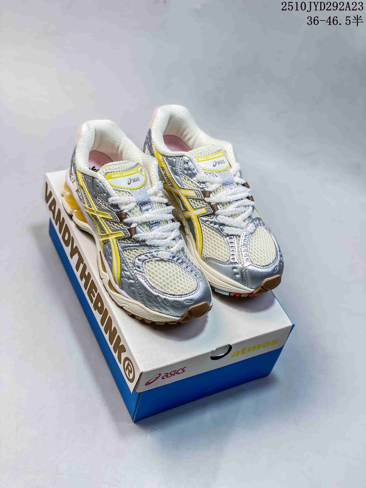 ASICS GEL-Nimbus 10.1 Silver Yellow Sneakers 10JYD292A23