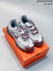 Nike Initiator Sneakers in Silver and Burgundy
