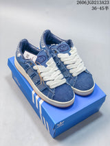 Adidas Campus 00s Denim Low-Top Sneakers, Blue