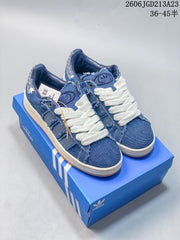 Adidas Campus 00s Denim Low-Top Sneakers, Blue