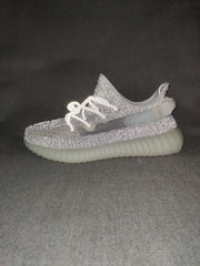 Yeezy 350 V2 Silver Gray Knit Sneakers