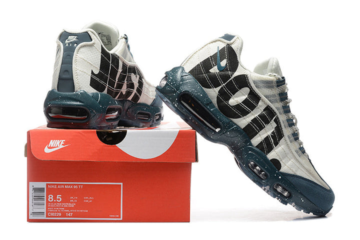 Nike Air Max 95 TT Sneakers in White and Blue