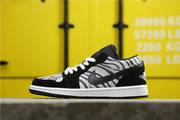 Jordan Air Jordan 1 Low Zebra Sneakers 553560-057