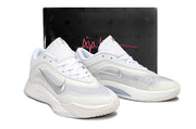 Nike A'ja Wilson 1 Basketball Shoes Black Pink and White Silver