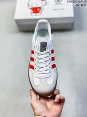 Adidas Gazelle Hello Kitty White Red Sneakers