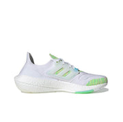 Adidas UltraBoost 22 GX5913 White Green Running Sneakers
