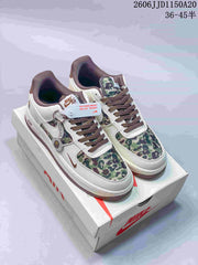 Nike Air Force 1 ’07 Low White Camo Sneakers