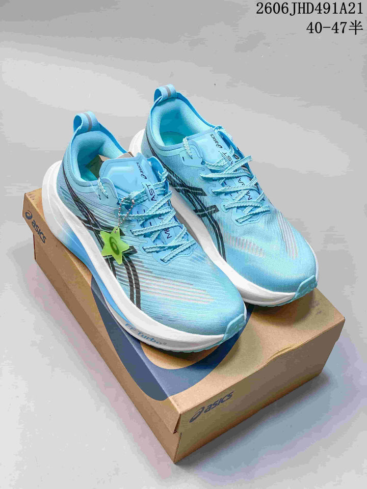 ASICS MEGABLAST Running Shoes in Blue or Charcoal