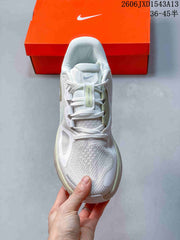Nike Structure Plus Running Shoes in White and Pale Green