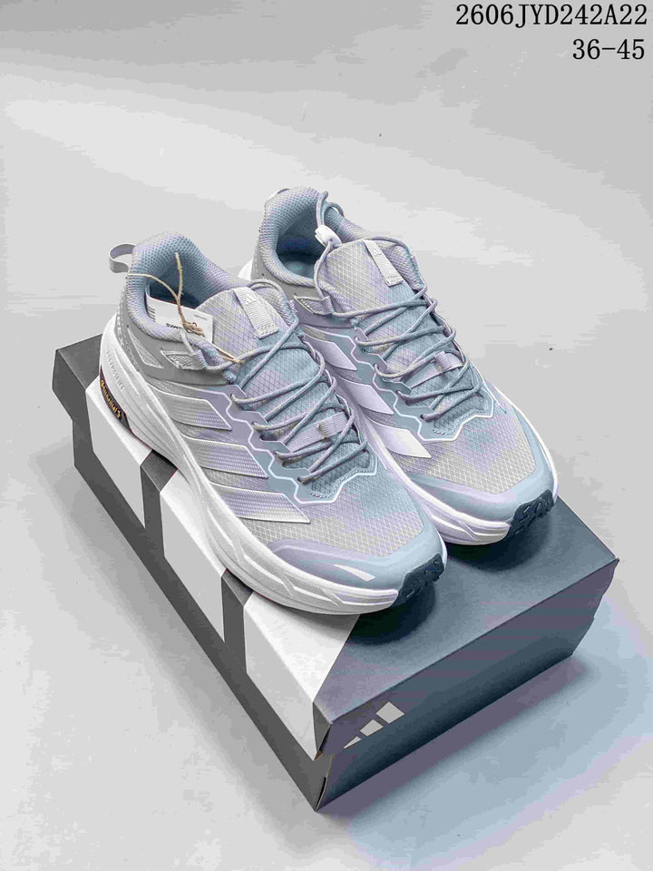 Adidas Terrex Free Hiker LT Hiking Shoes, Silver Grey