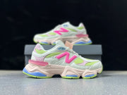 New Balance U9060KO Sneakers in Pastel Pink and Lime