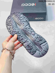 ECCO JWD388A18 Adjustable Strap Sandals in Navy and Gray