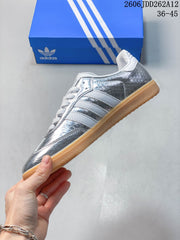 adidas Samba OG Silver Low-Top Sneakers