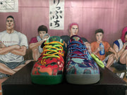 Nike Basketball Shoes in Mismatched Multicolor Pair