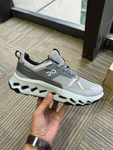 On Cloudhorizon Sneakers, Gray and White
