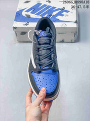 Nike Air Jordan 1 Low Travis Scott Fragment Sneakers Blue