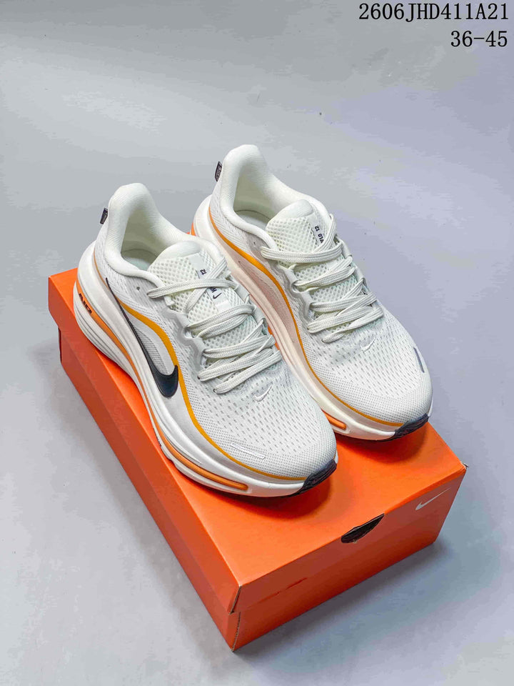 Nike Air Zoom Winflo 12 Running Shoes White Orange