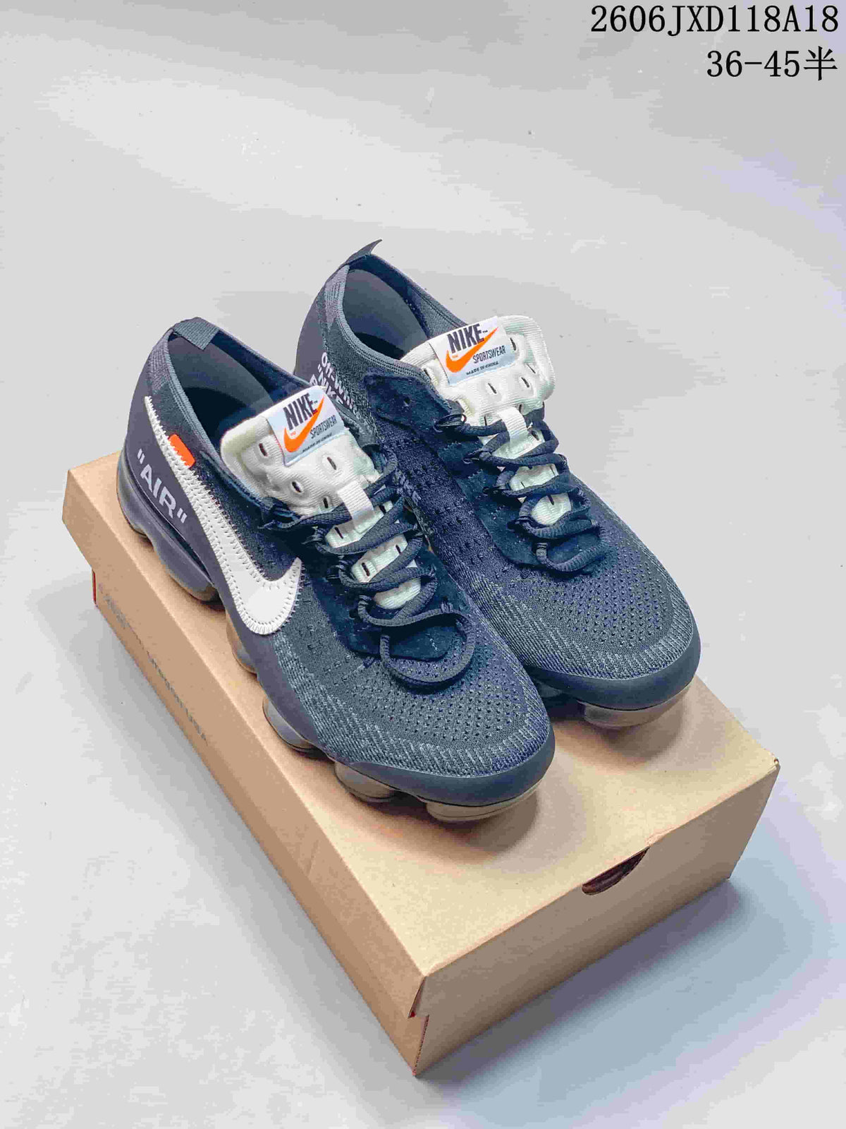 Nike Air VaporMax Flyknit 2 Off-White Collaboration Sneakers