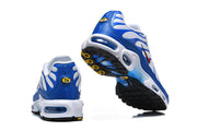Nike Air Max Plus White and Royal Blue Sneakers DM032 107
