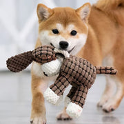 Durable Plush Dog Toy | Squeaky Chew Toy for Aggressive Chewers