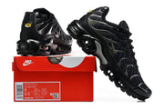 Nike Air Max Plus Black and Silver Sneakers