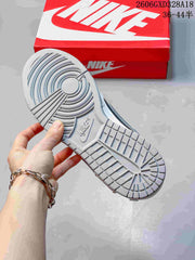 Nike Dunk Low Y2K Sneakers in White, Black and Silver