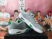 Jordan 5 Retro Low Gray Green Sneakers