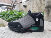 Jordan 14 Black Grey Multicolor Sneakers