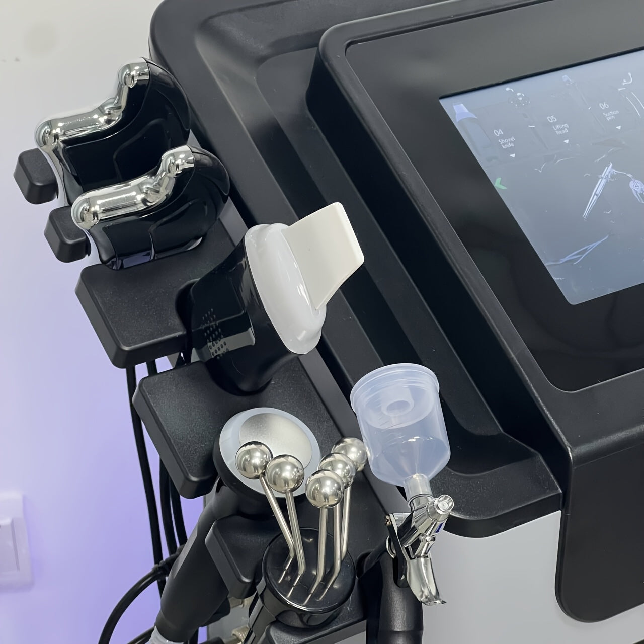 Refreshing Summer Skin Care-Beauty Instrument Hydrographic Instrument 11 in 1\u002F10 in 1, Spray Scrub, Moisturising Toning, Exfoliation, Matching Advanced Mask, Suitable for Beauty Salon\u002FHome\u002FUnit, Preferred Gift