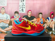Nike Basketball Shoes Red Yellow Blue Year of the Horse