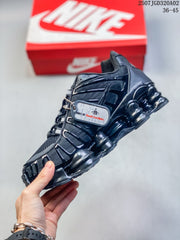 Nike Shox TL Black Mesh Sneakers