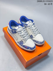 Nike SB Dunk Low Stüssy-Style Sneakers, Light Gray FC1688-206