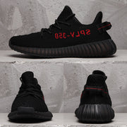 Yeezy 350 V2 Black Knit Sneakers