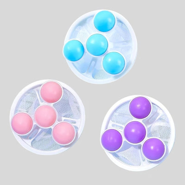 Reusable Washing Machine Lint Filter Balls, Captures Hair, Lint & Debris Effortlessly