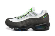 Nike Air Max 95 Sneakers White Charcoal Volt Blue