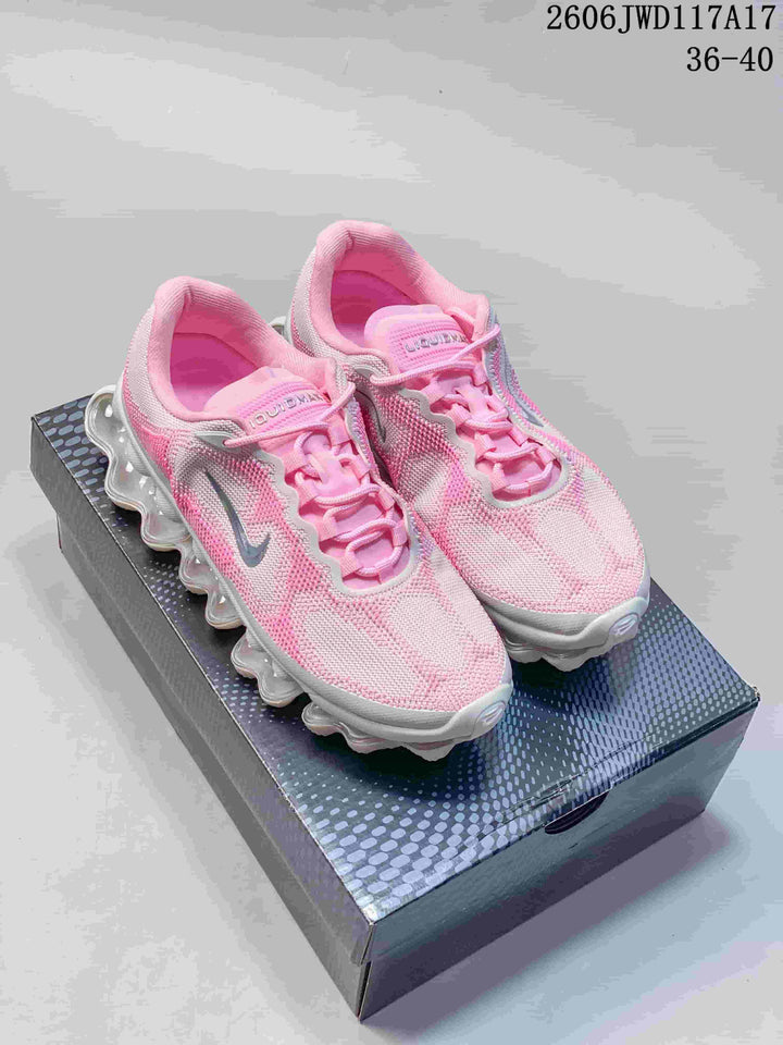 Nike Air Liquid Max Pink and White Low-Top Sneakers