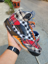 Air Jordan 5 Plaid High-Top Sneakers