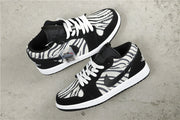 Jordan Air Jordan 1 Low Zebra Sneakers 553560-057