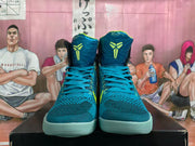 Nike Kobe 9 Elite High Basketball Shoes Blue Volt