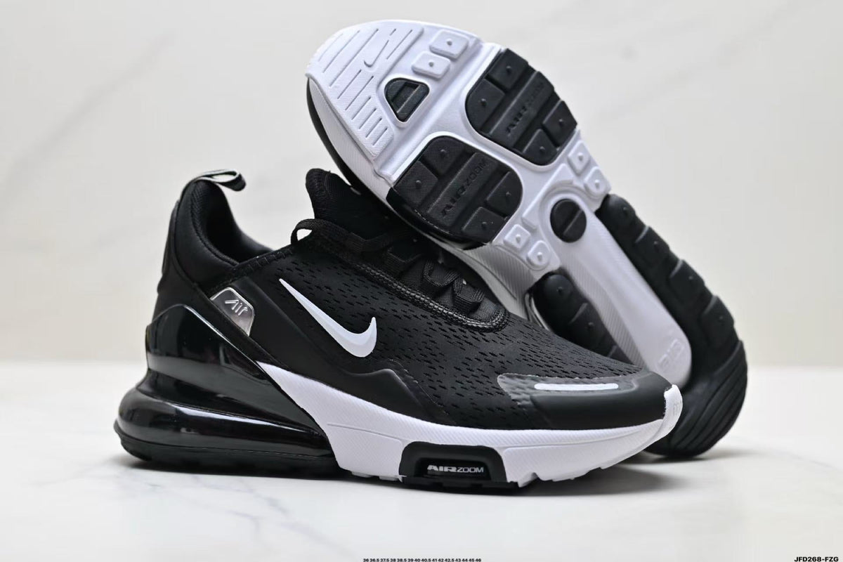 Nike Air Max 270 Premium Black and White Sneakers